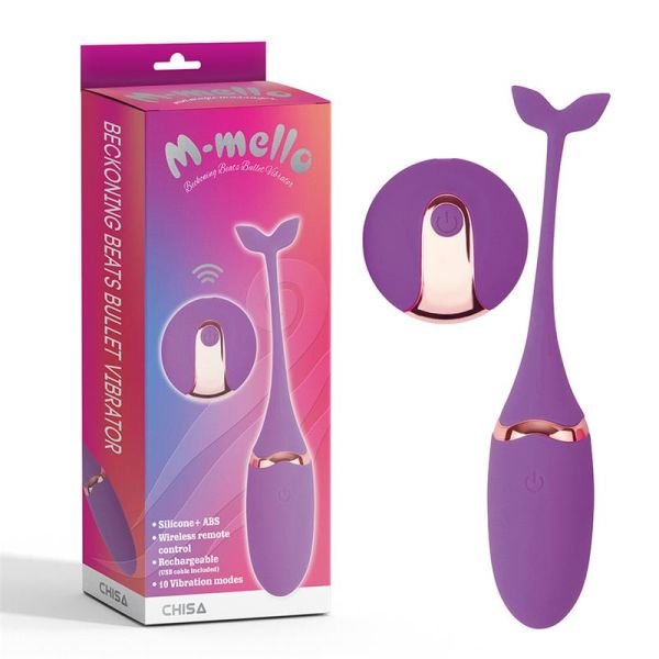 Chisa Vibrating Bullet Remote Control Beckoning Beats