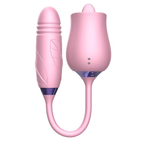 Martinella clitorisstimulator met dubbele tong en stootfunctie