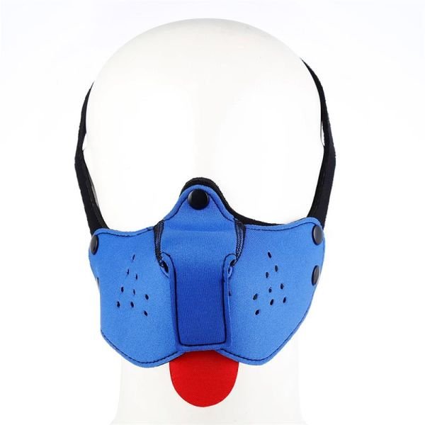 A-Gusto neopreen puppymasker (blauw)
