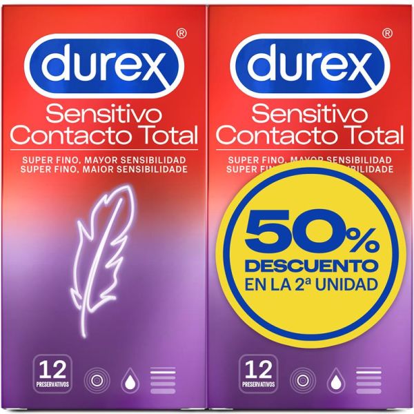 Durex condooms Super Fine Sensitive duopak 2 x 12 stuks