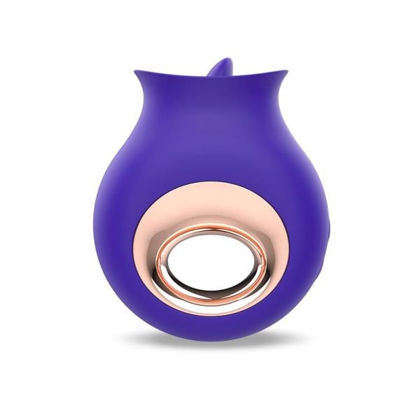 Action No. TwentyFive likkende tong en vibrator