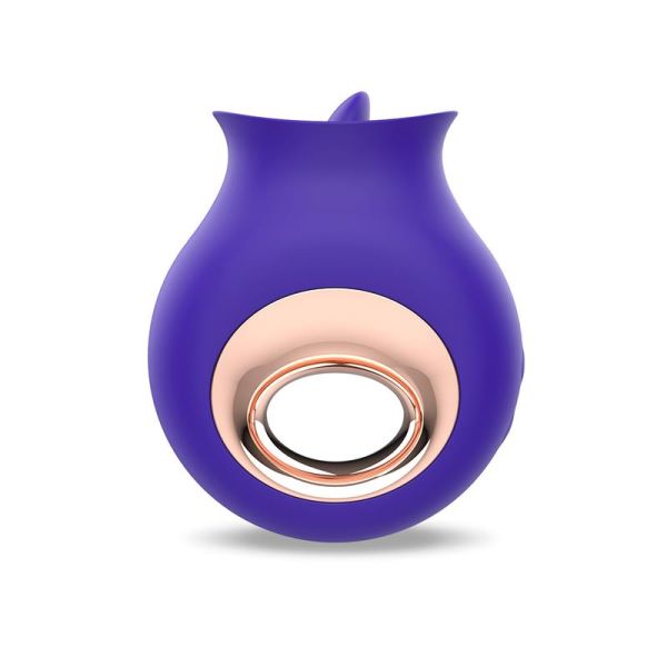 Action No. TwentyFive likkende tong en vibrator