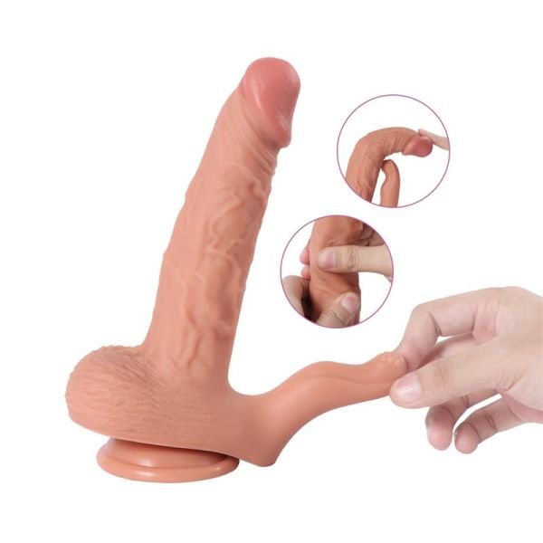 SheQu Haydon dildo met 20 vibratiestanden