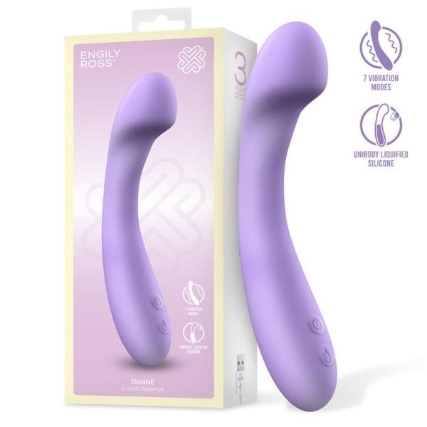 Engily Ross Dianne G-spot vibrator vloeibaar siliconen unibody