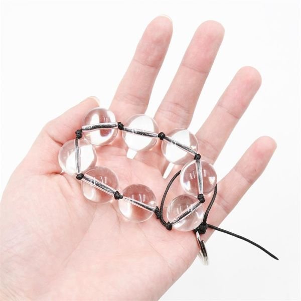 LateToBed Glass Anal Beads 4 Sizes