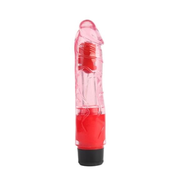 Chisa multi-speed vibrator 8,1" (rood)