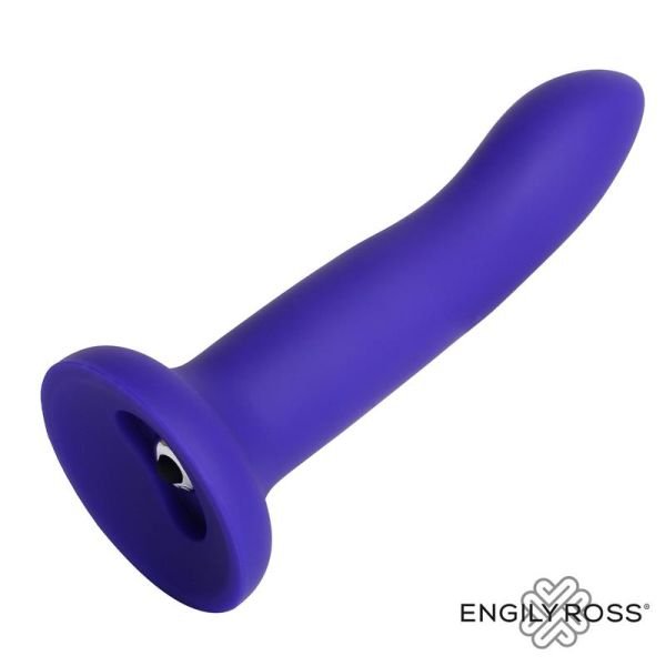Dildox by Engily Ross vibrerende kleurveranderende dildo, blauw naar paars