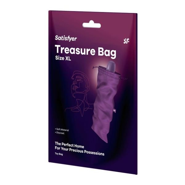 Satisfyer Toy Bag Treasure Bag Size XL (Purple)
