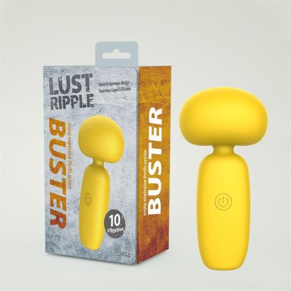 Chisa Buster Mini Massager Liquid Silicone