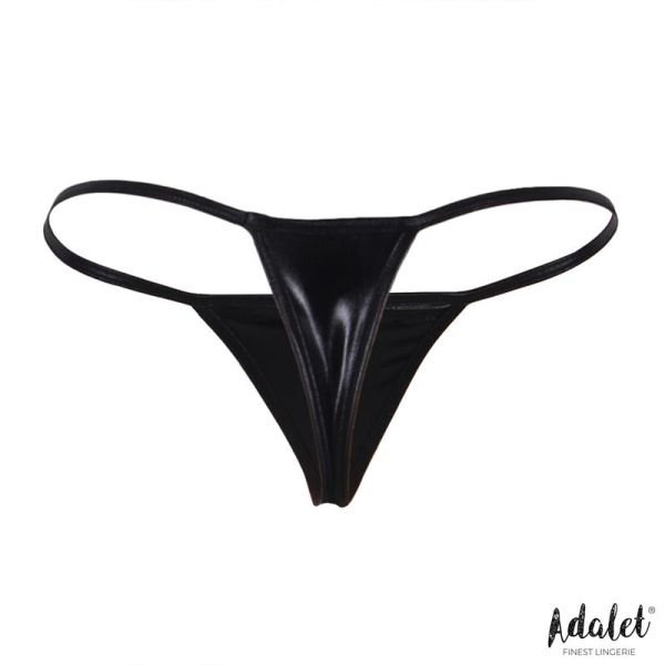 Adalet Lingerie Daphne klassieke string (zwart)