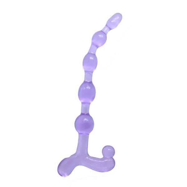 Baile Bendy Twist anaalkralen (paars)