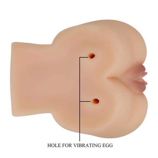 Crazy Bull Kylie vibrerende masturbator vagina en anus