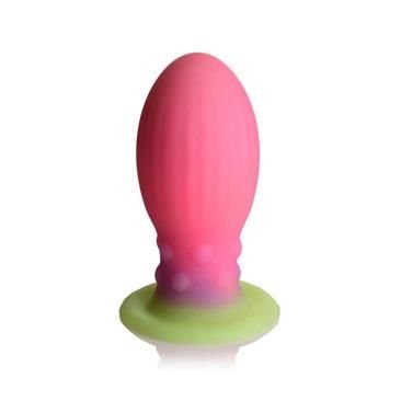 Creature Cocks Glow-In-The-Dark Silicone Xeno Egg XL 6.9"