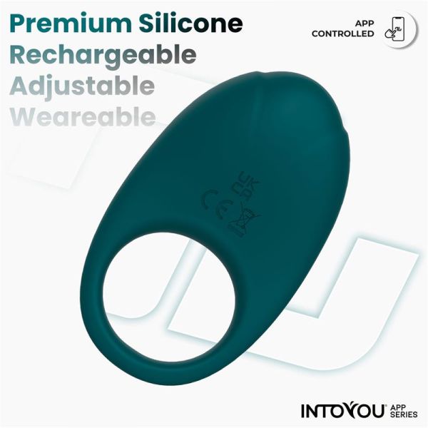 IntoYou Ringo vibrerende ring (groen)