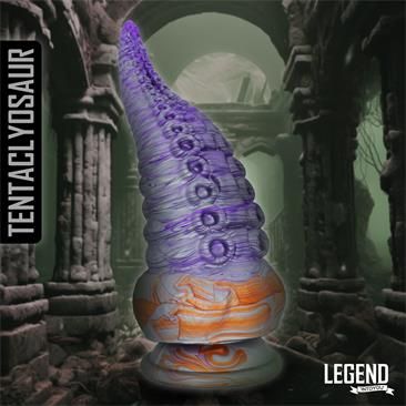 Legend Tentaclyosaur Tentacle Liquid Silicone Dildo 20