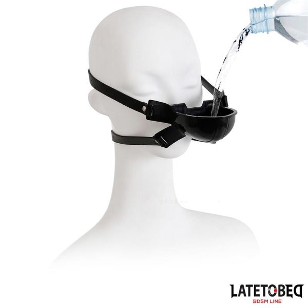 LateToBed gag met drinkopening