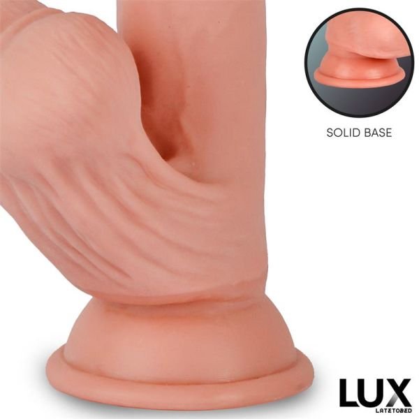 Lux Paul Triple Density dildo met zwaaiende ballen