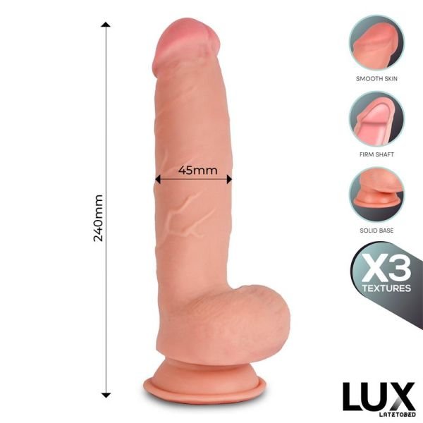 Lux Klaus Triple Density dildo met ballen 9,4"