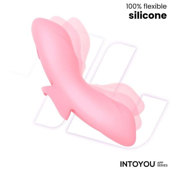 IntoYou Laia verwarmde vingervibrator met app (roze)