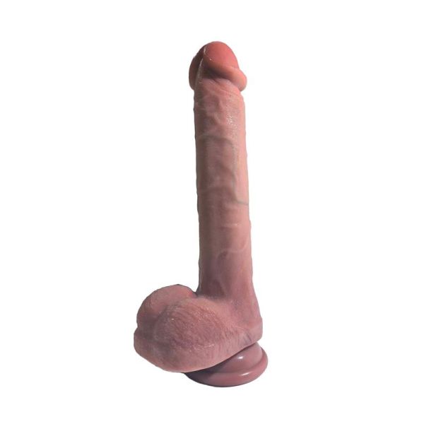Urban Sky dildo met vibratie, stoten en verwarming 28 cm