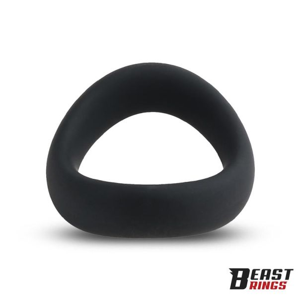 Beast Rings penisring massief siliconen 50 mm maat L