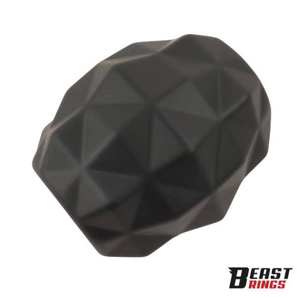 Beast Rings penisring en stroker vloeibaar siliconen 25 mm