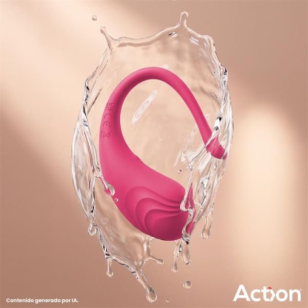 Action Luvia vibrerend eitje (roze)