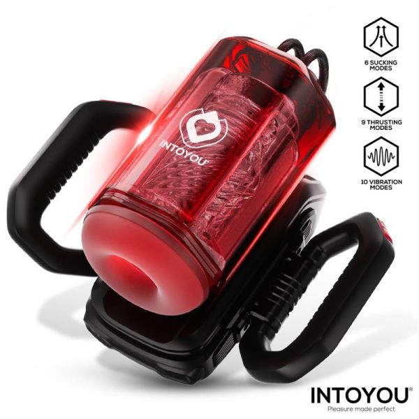 IntoYou Vexor 3-in-1 masturbator met zuigfunctie