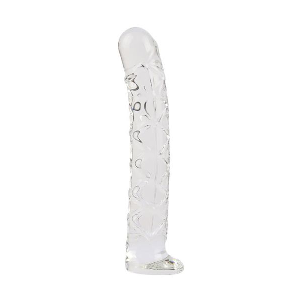 Chisa geaderde glazen dildo voor beginners 6,5"