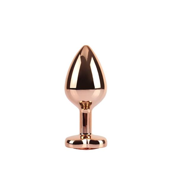Chisa Rose Gold Heart Buttplug Maat M