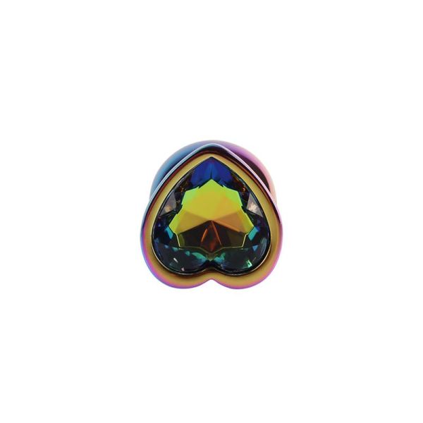 Chisa Rainbow Heart Buttplug Maat M