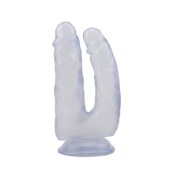 Chisa Double Dildo 6.3 inch - 18cm Clear