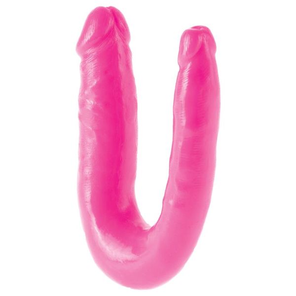 Dillio dildo Double Trouble (roze)