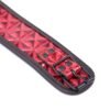 Verstelbaar Halsband met Leash Diamond Vegan Leder - Afbeelding 7
