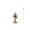 Metalen Buttplug No. 7 - Gold / Roze - Afbeelding 3