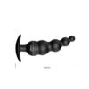 Anal Bubble Plug Black Silicone - Afbeelding 5