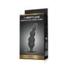 Anal Bubble Plug Black Silicone - Afbeelding 6