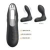 Anal Stimulator Inflatable Leonard Siliconen USB Zwart - Afbeelding 3
