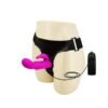 Baile Strap-on Dildo Paars 15 cm - Afbeelding 2