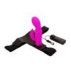 Baile Strap-on Dildo Paars 15 cm - Afbeelding 3
