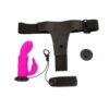 Baile Strap-on Dildo Paars 15 cm - Afbeelding 5