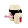 Baile Vibrerende Strap-on met Dildo Roze 18 cm - Afbeelding 2