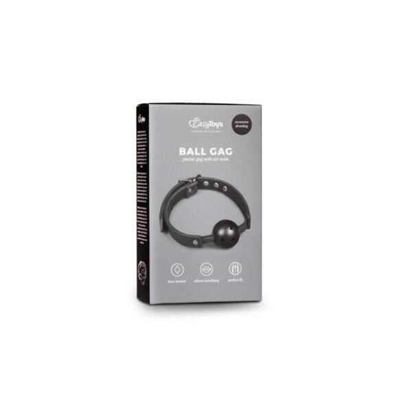 Bal Knevel met PVC Bal - Zwart - Afbeelding 4