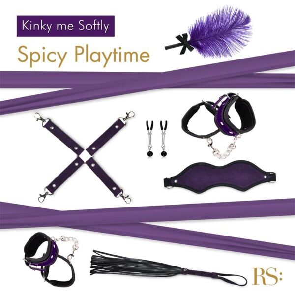 BDSM Set Soiree Kinky Me Softly Paars - Afbeelding 2