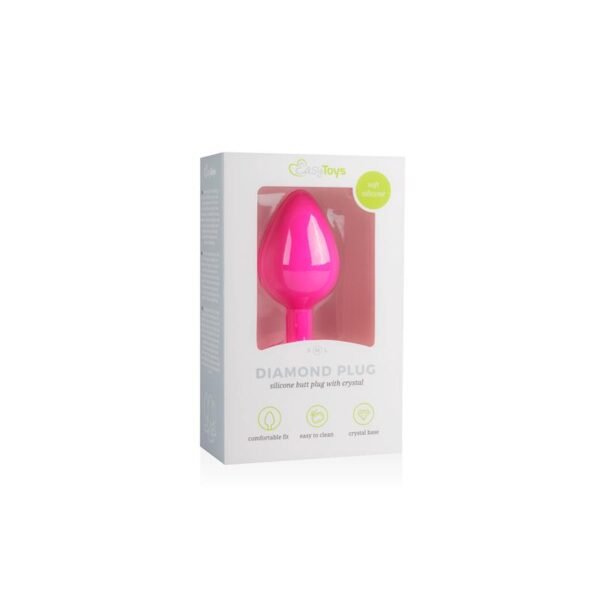 Crystal Plug Medium - Roze - Afbeelding 4