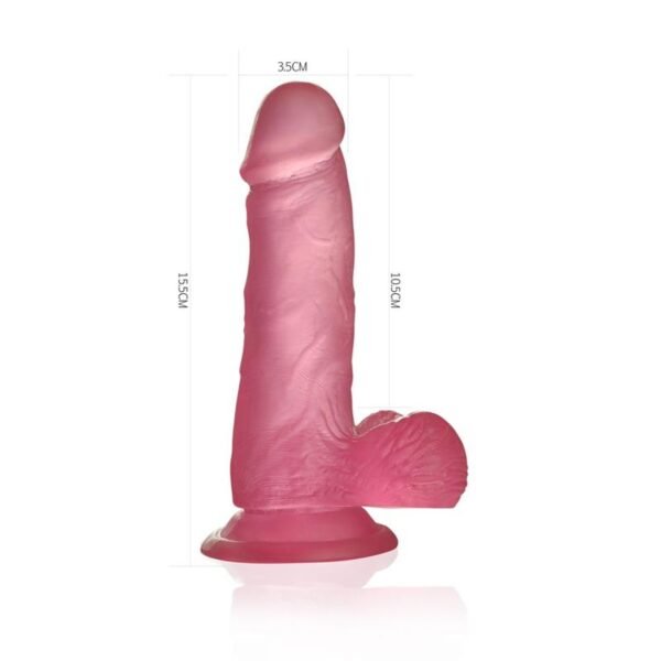 Dildo Jelly Studs 6 Roze - Afbeelding 7