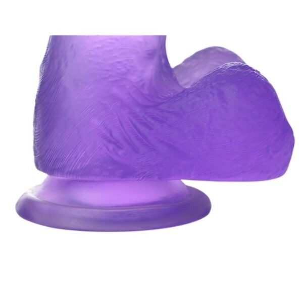 Dildo Jelly Studs 6 Purple - Afbeelding 4