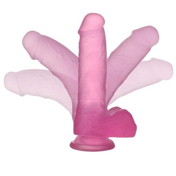 Dildo Jelly Studs 7 Pink - Afbeelding 6