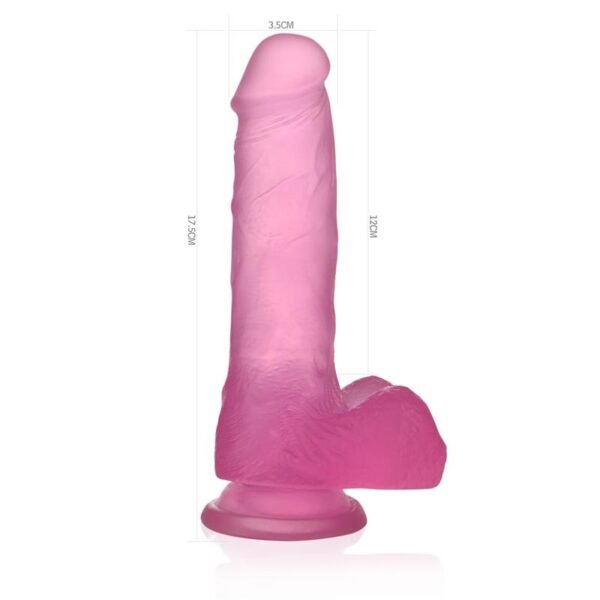 Dildo Jelly Studs 7 Pink - Afbeelding 7