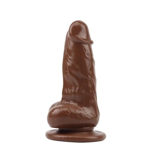 Dildo Jumbo Jack 6 Vibrerende Dildo-Brown - Afbeelding 2